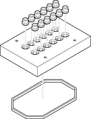 Festo CPV14-VI-P6-1/8-D 539504