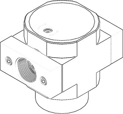 Festo HEL-1/2-D-MAXI 186522