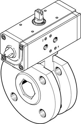 Festo VZBC-32-FF-40-22-F0405-& 1913369