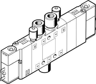 Festo CPE10-M1BH-5/3ES-QS4-B 533150