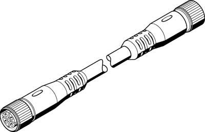 Festo NEBU-M12G5-F-0.2-M12G4 542129