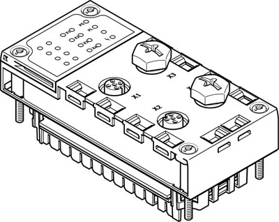 Festo CPX-CTEL-2-M12-5POL-LK 2900543