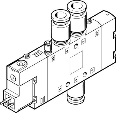 Festo CPE18-M1H-5L-QS-10 163158