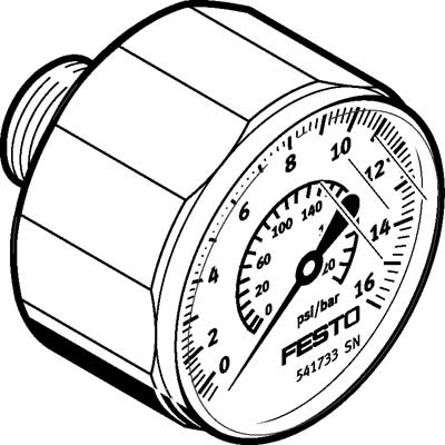 Festo MA-27-16-R1/8 541733