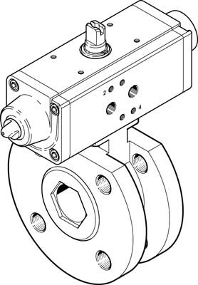 Festo VZBC-25-FF-40-22-F0405-& 1915403