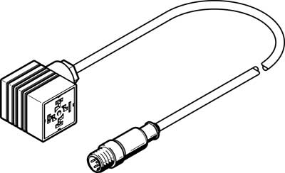 Festo NEBC-A1W3-K-0.3-N-M12G5 549294