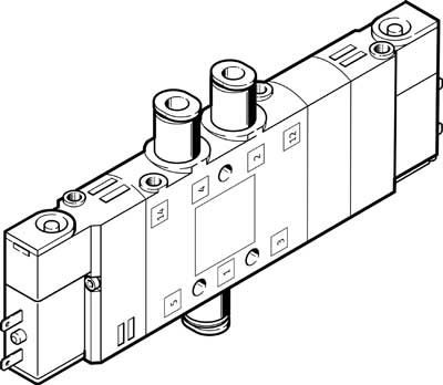 Festo CPE14-M1BH-5/3B-QS-6 196895