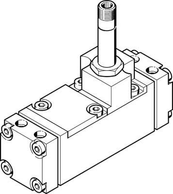 Festo CM-5/2-1/4-FH 6154