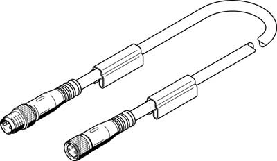 Festo NEBU-M8G3-K-0.5-M12G3 8000209