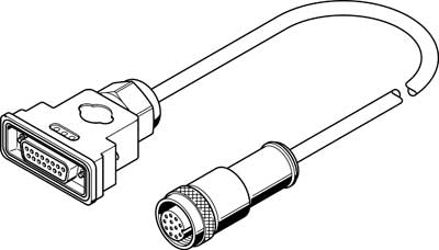 Festo KMTR-DC-SUB-15-M12-5 538918