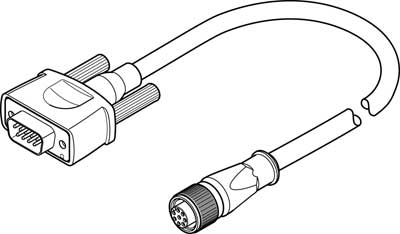 Festo NEBM-M12G8-E-15-S1G9 550750