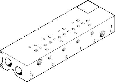 Festo MHA1-PR10-3-M3-PI-PCB 197251