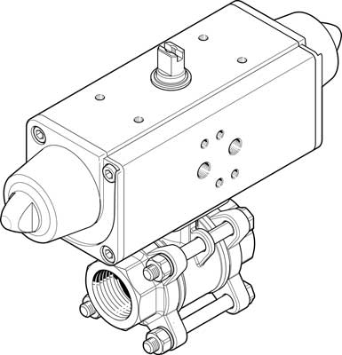 Festo VZBA-3/4"-GG-63-T-22-F0& 1758072