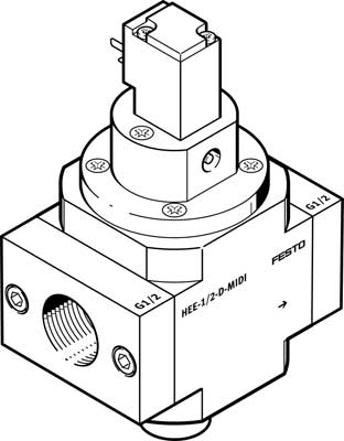 Festo HEE-1/2-D-MIDI-110 172945