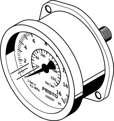 Festo FMA-63-10-1/4-EN 159602