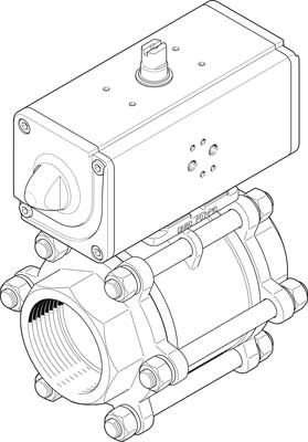 Festo VZBA-3"-GG-63-T-22-F071& 1809660